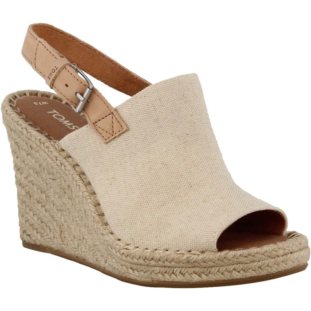 NWT/NIB Toms Monica Wedges. Size 10.